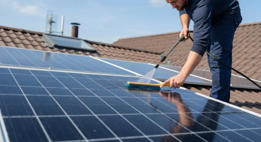 onderhoud zonnepanelen